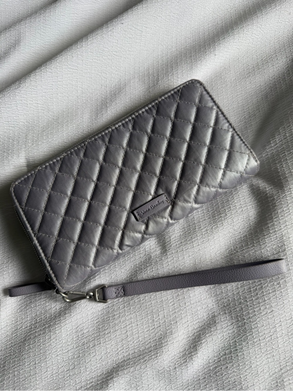 Limited Edition Vera Bradley Quilted Zip Wristlet Wallet